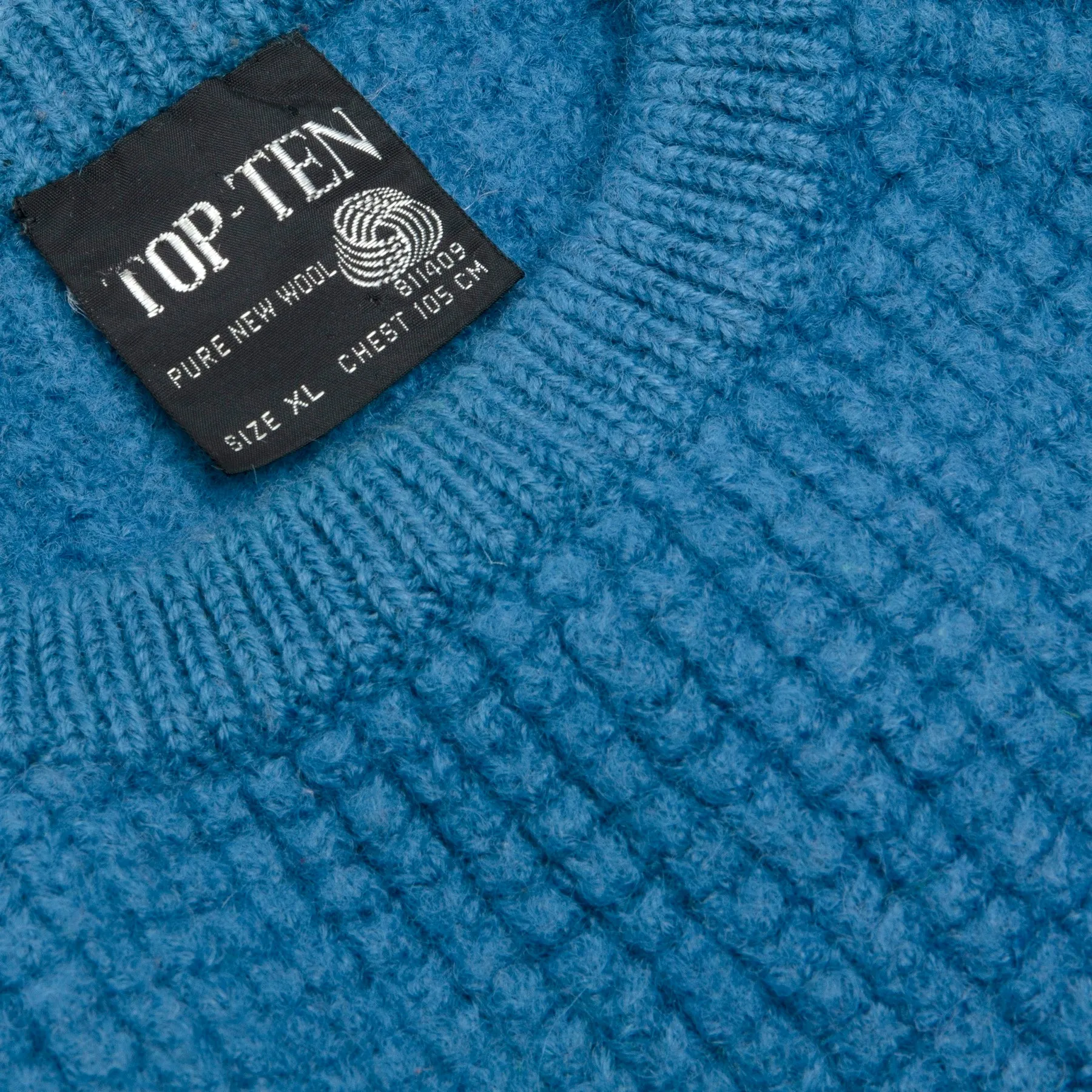 70s, Woolmark, High GSM, Waffle Knit, Thermal