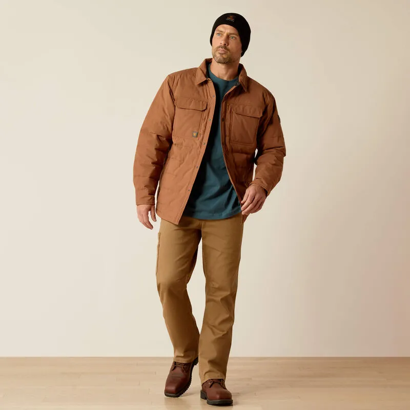 ARIAT Rebar Cordura Ripstop Insulated Shirt Jacket