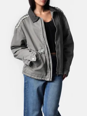Crystal Glam Workman's Jacket