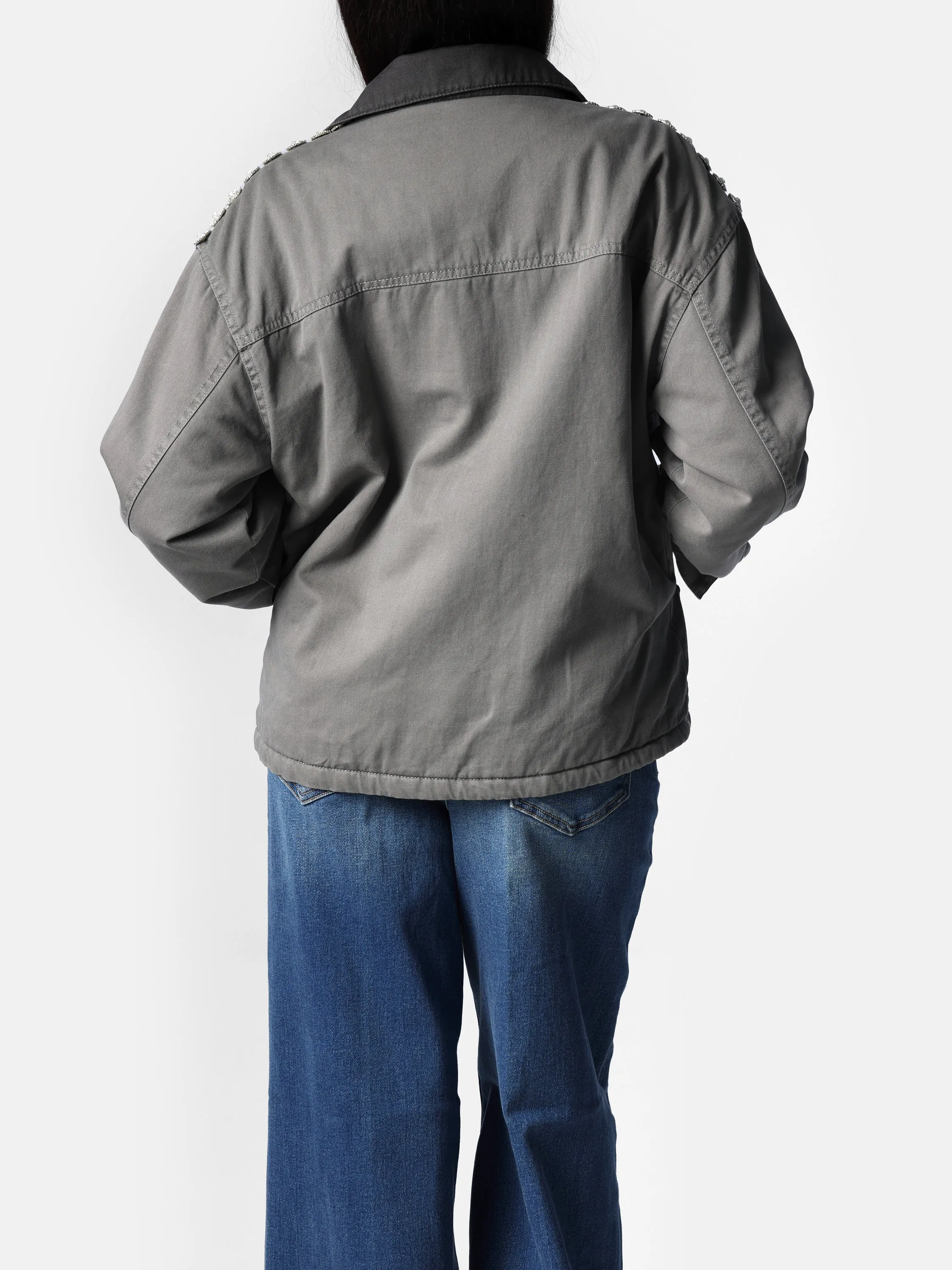 Crystal Glam Workman's Jacket