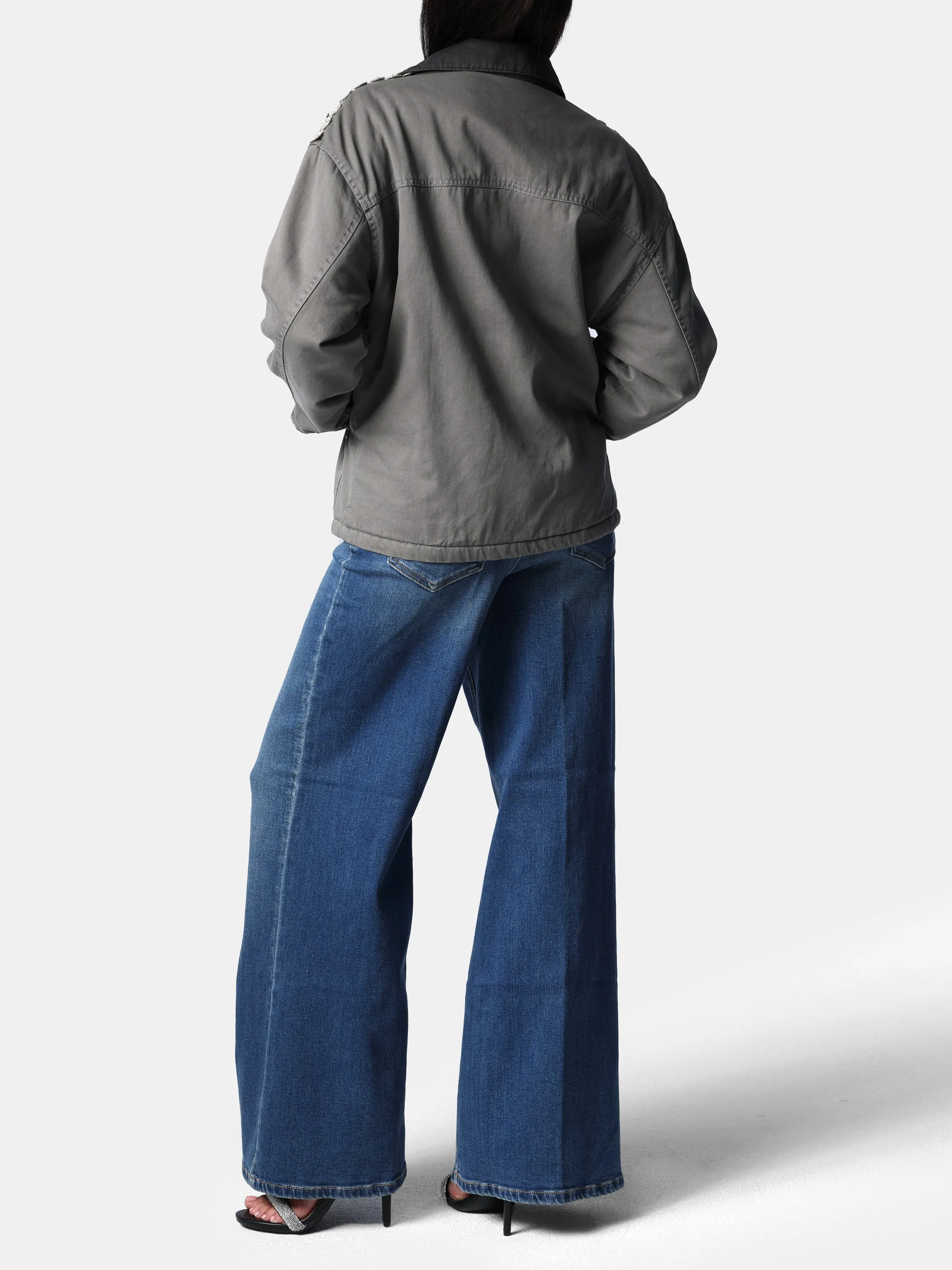 Crystal Glam Workman's Jacket