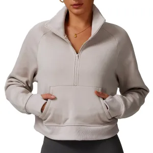 Fleece loose hoodie
