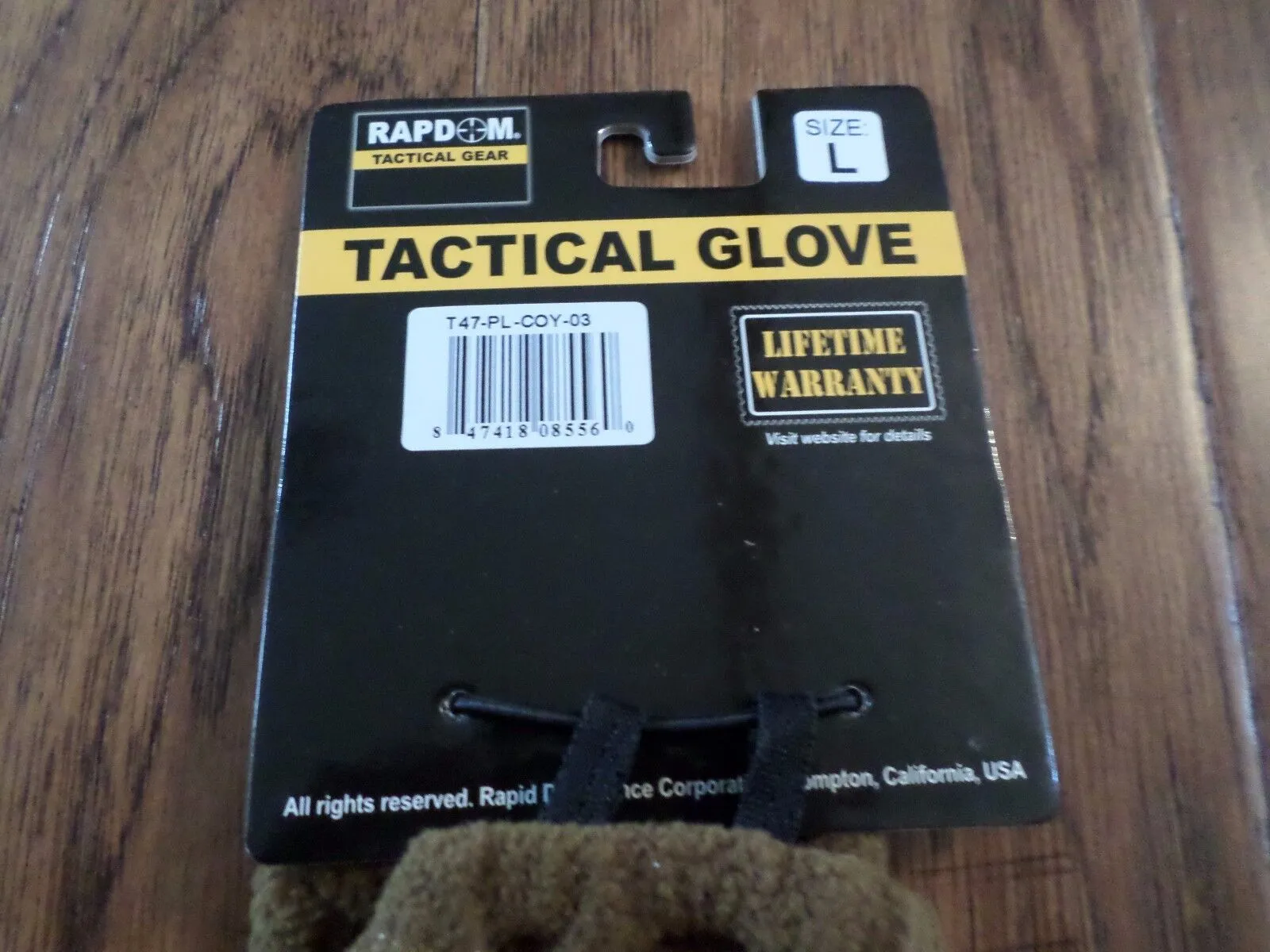 Half Finger Polar Fleece Gloves Tactical Shooters Rapdom Cold Weather CYB  LARGE