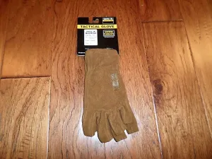 Half Finger Polar Fleece Gloves Tactical Shooters Rapdom Cold Weather CYB  LARGE