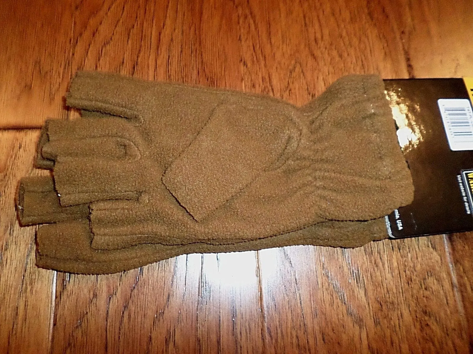 Half Finger Polar Fleece Gloves Tactical Shooters Rapdom Cold Weather CYB  XL