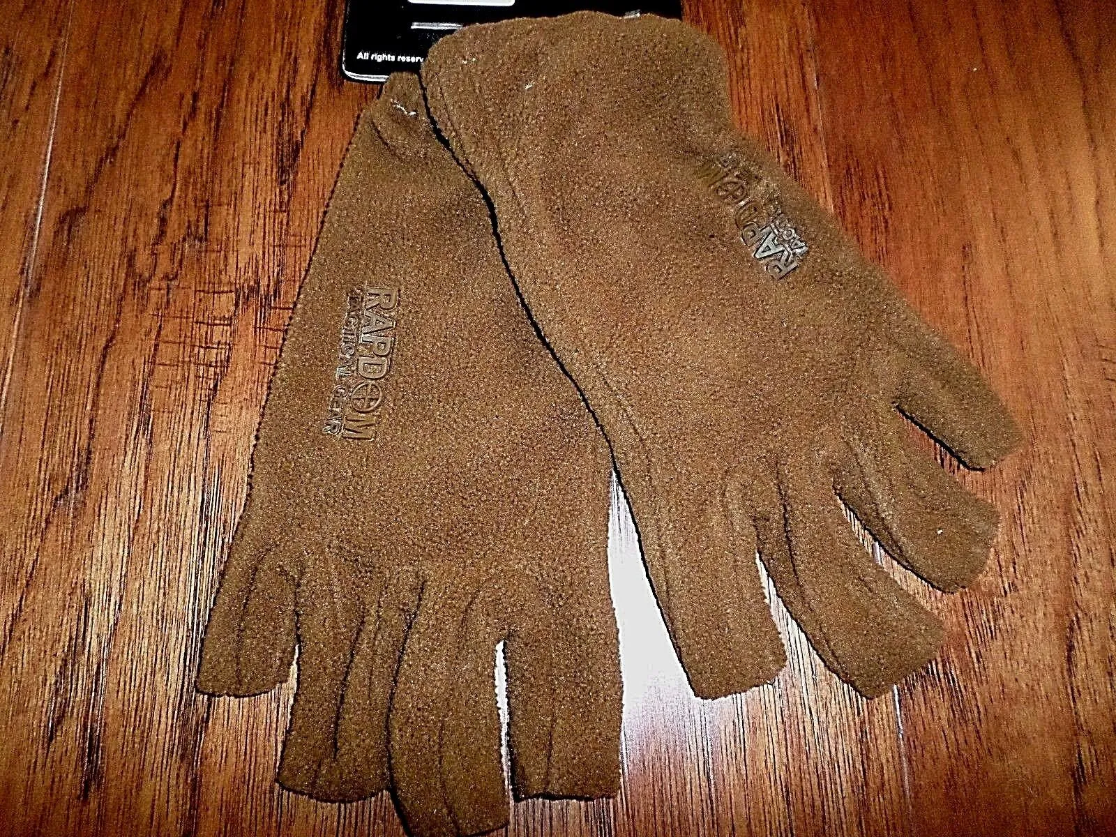 Half Finger Polar Fleece Gloves Tactical Shooters Rapdom Cold Weather CYB  XL