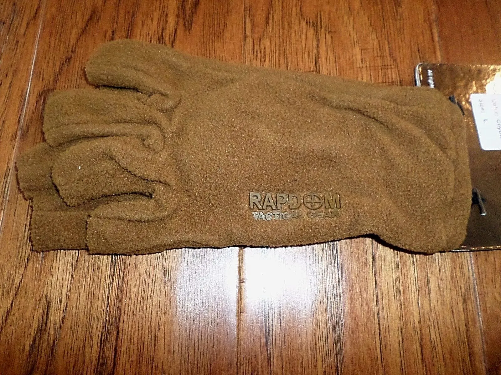 Half Finger Polar Fleece Gloves Tactical Shooters Rapdom Cold Weather CYB  XL