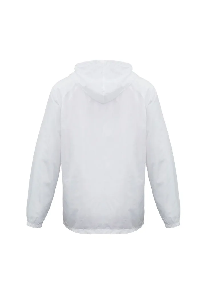 Kids Spray Jacket Outdoor Casual Hike Rain Sport Poncho Waterproof - White