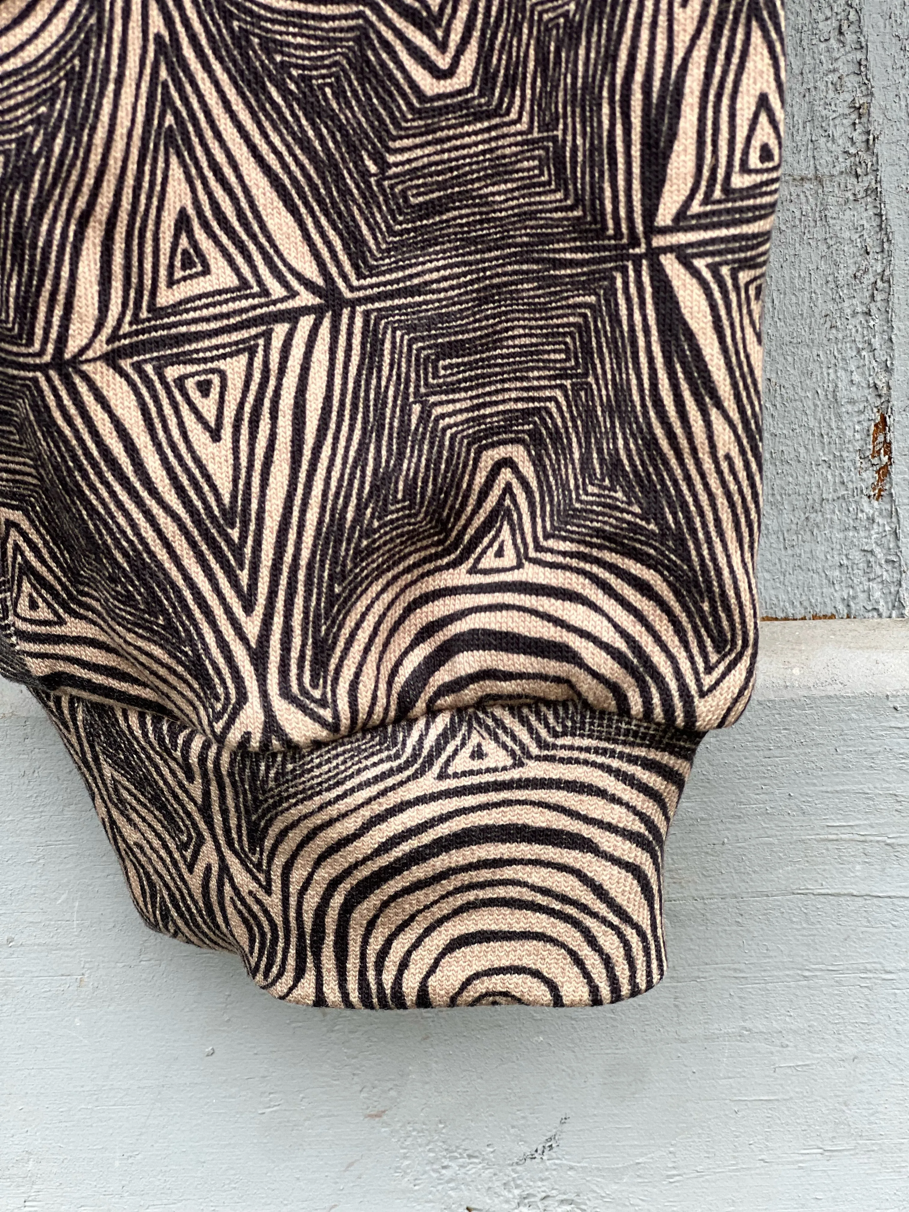 KINGSLEY KNIT MOTO  | BROKER PRINT