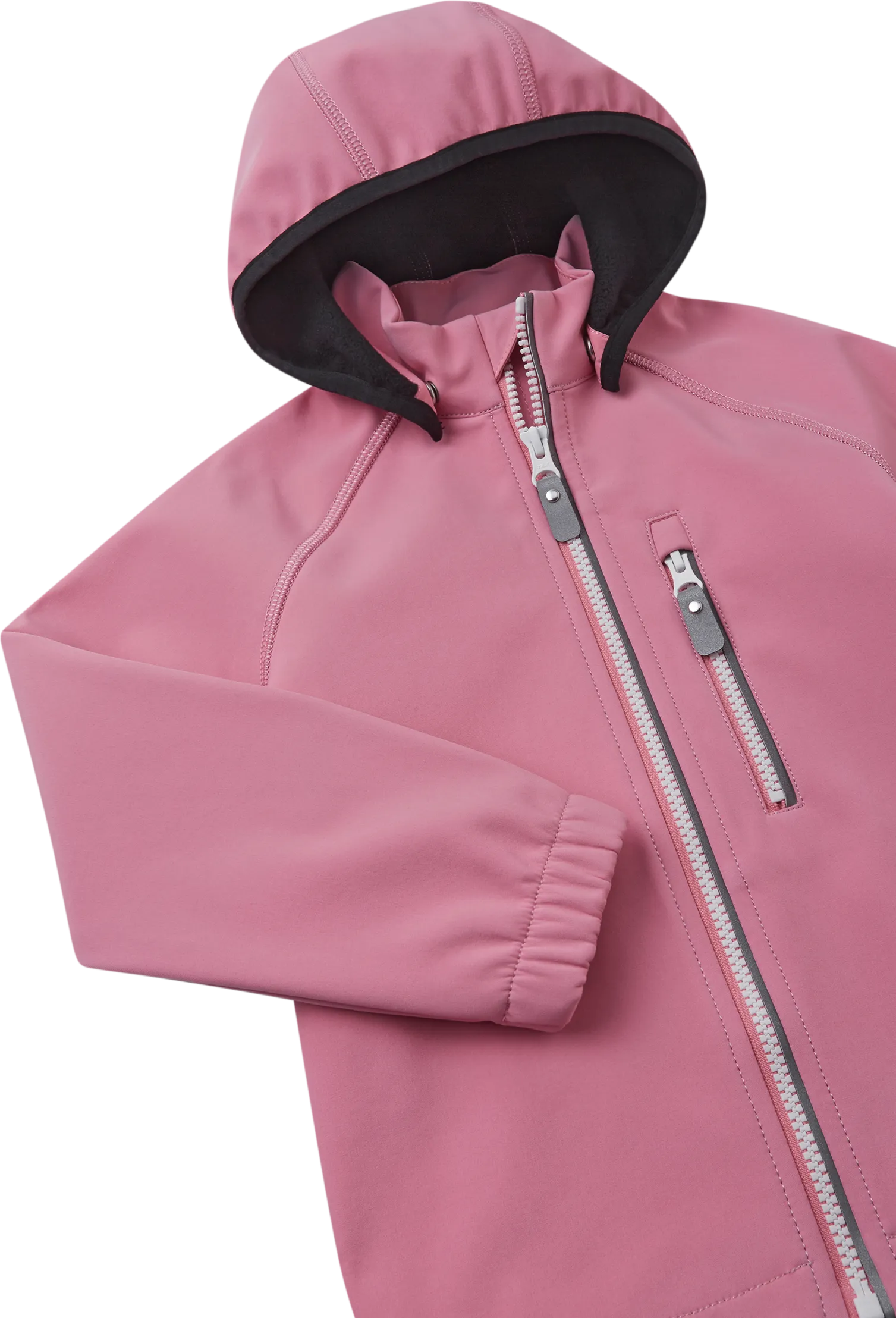 Reima Kids&#x27; Softshell Jacket Vantti Sunset Pink | Buy Reima Kids&#x27; Softshell Jacket Vantti Sunset Pink here | Outnorth