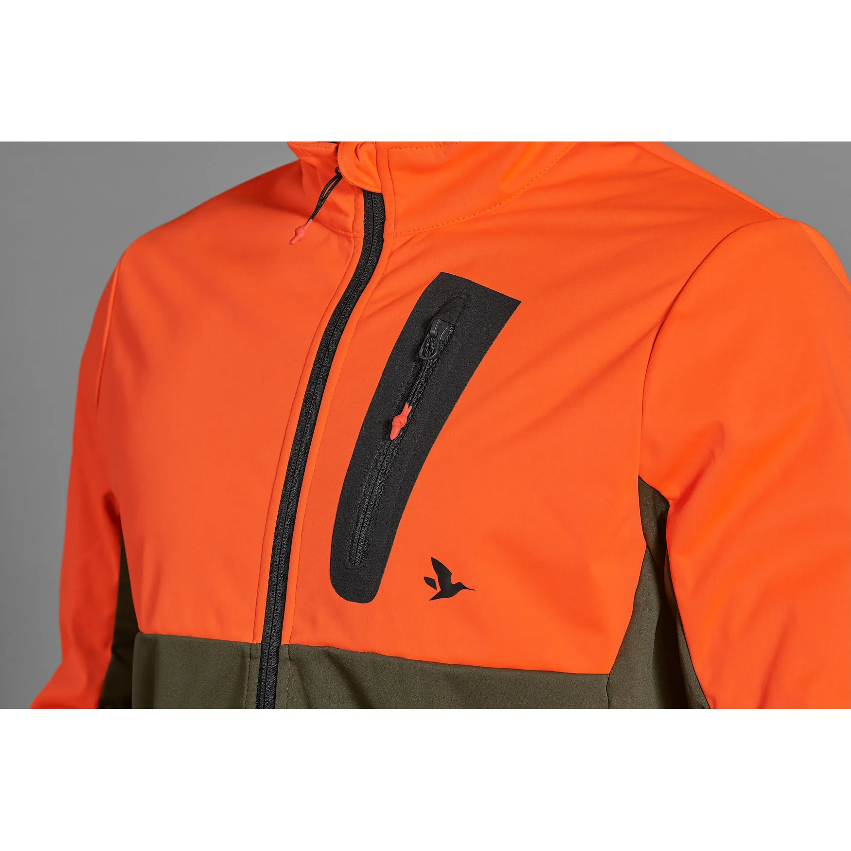 Seeland Men&#x27;s Force Advanced Softshell Jacket Hi-Vis Orange | Buy Seeland Men&#x27;s Force Advanced Softshell Jacket Hi-Vis Orange here | Outnorth
