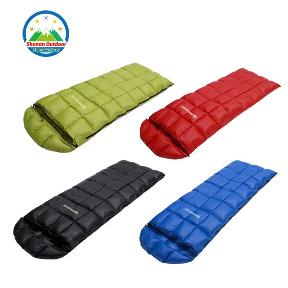 Sleeping Bag Filling Traveling 3 Season Outdoor Camping Ultralight Goose down 1200G 1 Compression Bag 210*80Cm