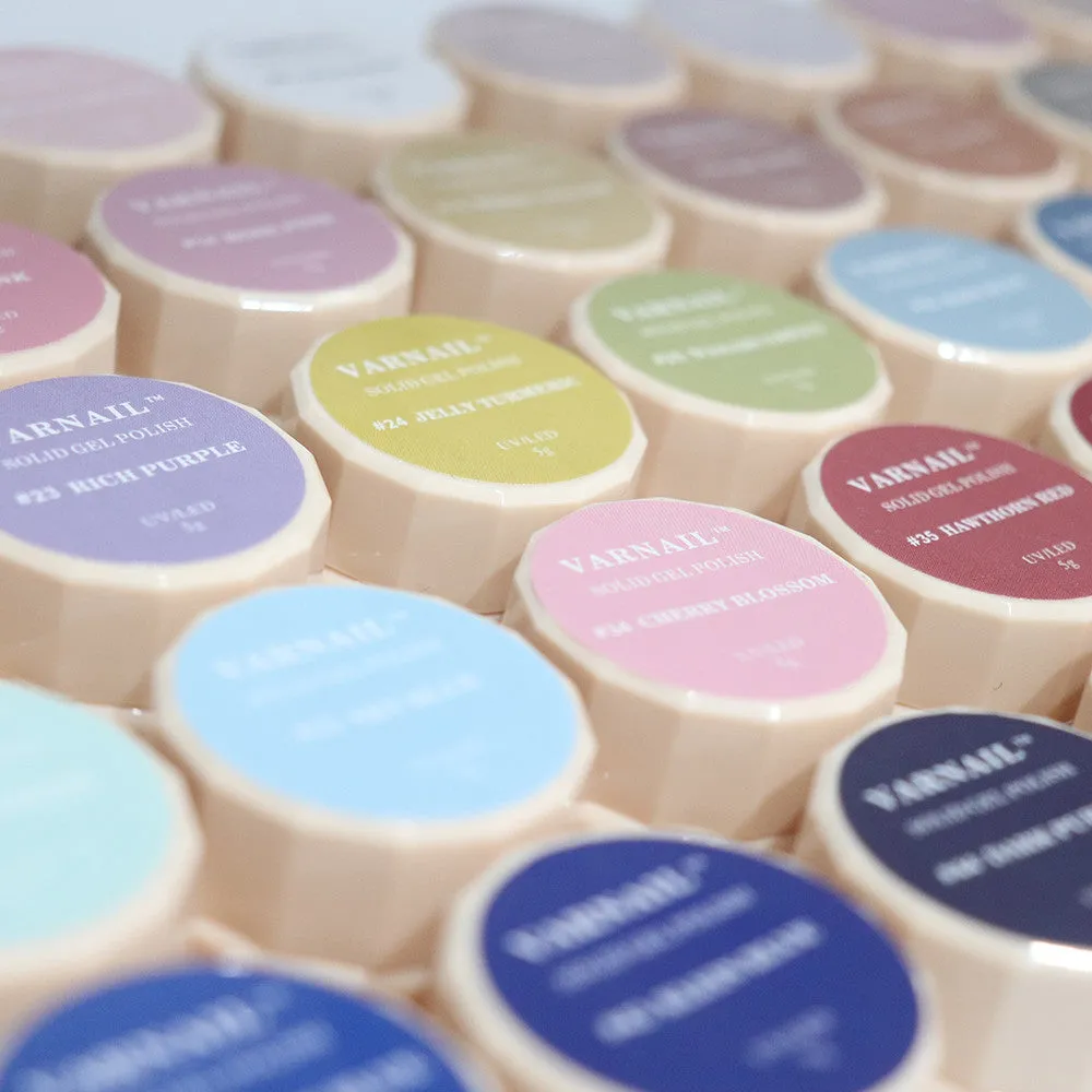 Solid Gel Polish 10 Colors Set - Candy Land
