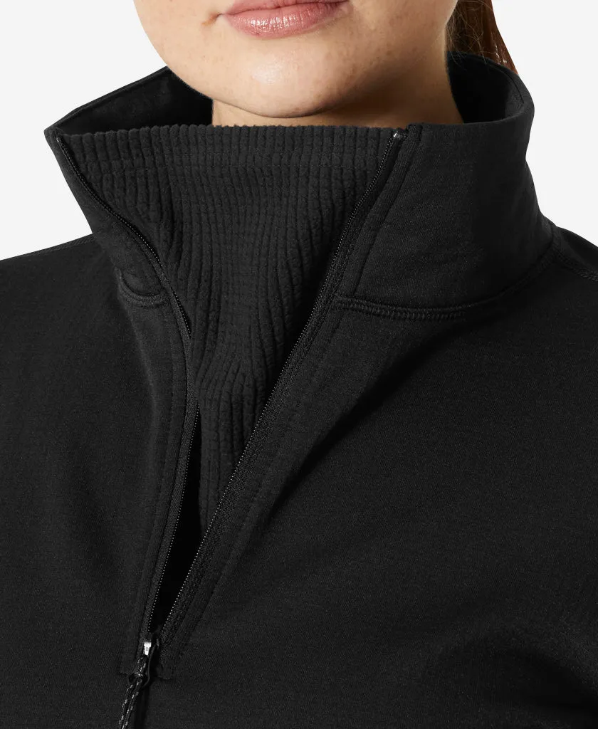W VERSALITE SHORT FLEECE, Black